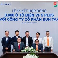VinFast vừa “chốt đơn” hợp đồng mua xe lớn bậc nhất Việt Nam với quy mô 3.000 xe