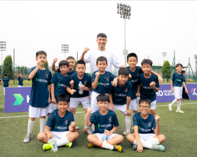 HD Hyundai Electric x K League thắp lửa bóng đá trẻ
