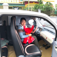 Cô giáo ở Hưng Yên tìm thấy sự thư thái mỗi ngày nhờ chiếc xe điện nhỏ gọn