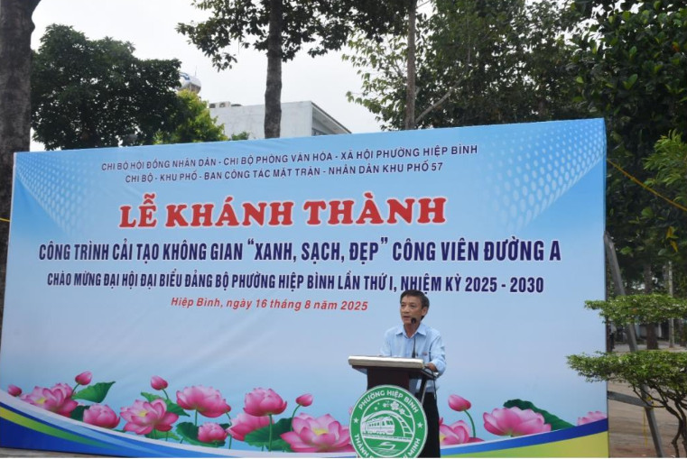 Khu phố 57 phường Hiệp Bình: Chung tay xây dựng diện mạo đô thị mới