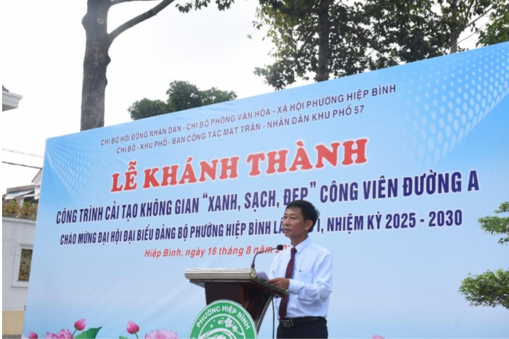 Khu phố 57 phường Hiệp Bình: Chung tay xây dựng diện mạo đô thị mới