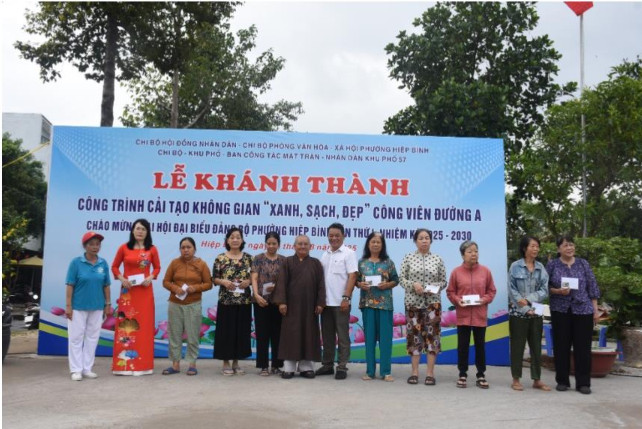 Khu phố 57 phường Hiệp Bình: Chung tay xây dựng diện mạo đô thị mới